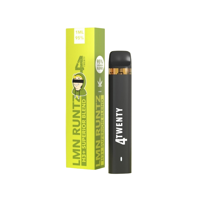 4Twenty H3+ Superior Vape - Lmn Runtz 1ml I 95% Blend