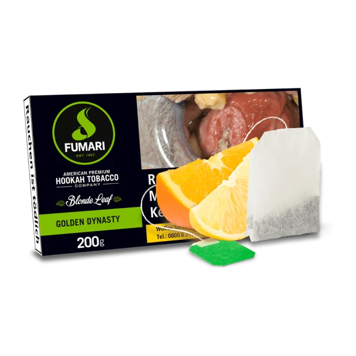 Fumari Shishatabak - Golden Dynasty / Citrus Tea 200g