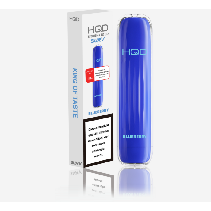 HQD Surv Einweg Vape - Blueberry 2ml | 18mg/ml