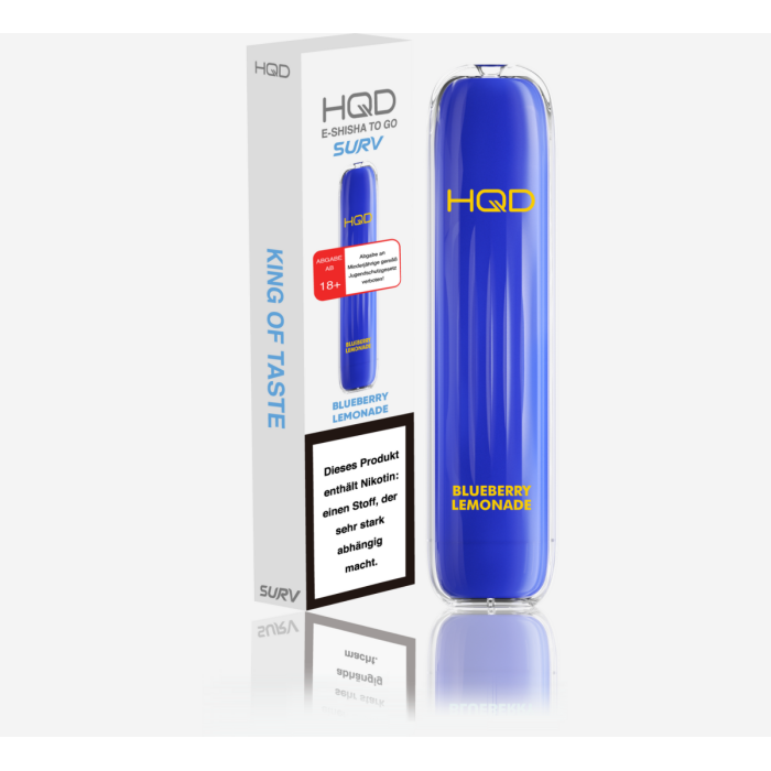 HQD Surv Einweg Vape - Blueberry Lemonade 2ml | 18mg/ml