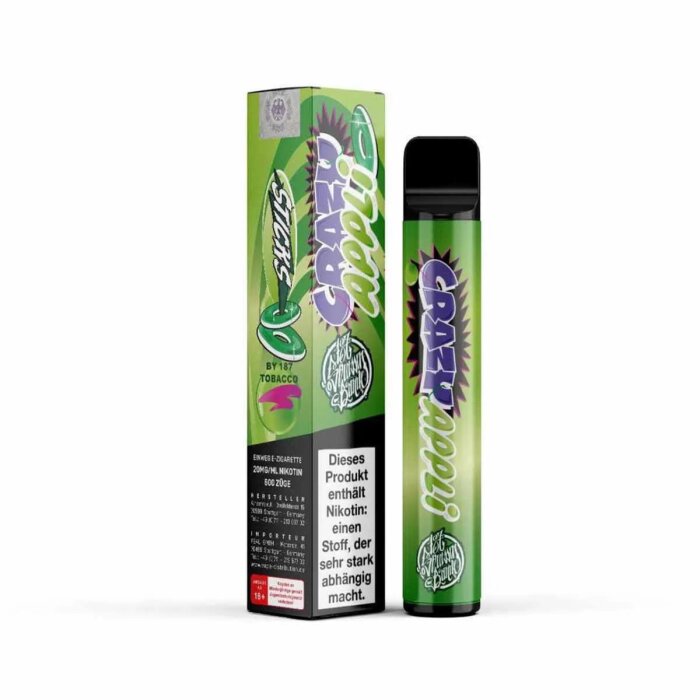 % 187 Strassenbande V1 Einweg Vape - Crazy Apple 2ml | 20mg/ml