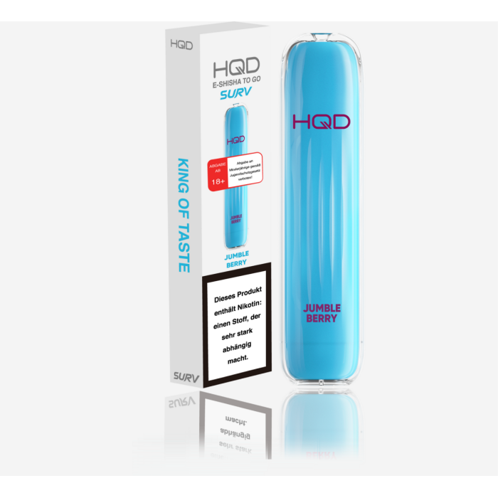 HQD Surv Einweg Vape - Jumble Berry 2ml | 18mg/ml