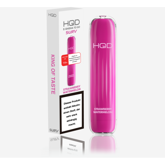HQD Surv Einweg Vape - Strawberry Watermelon 2ml | 18mg/ml
