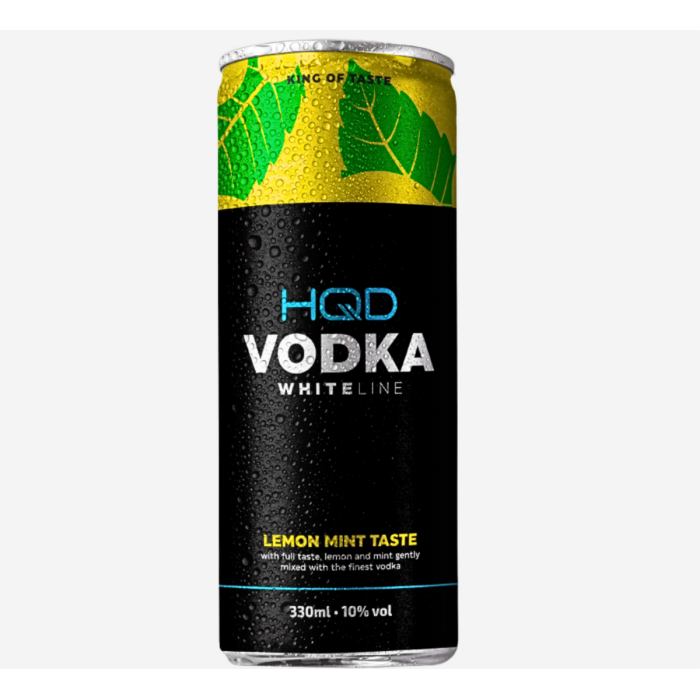 HQD Vodka - Whiteline Lemon Mint
