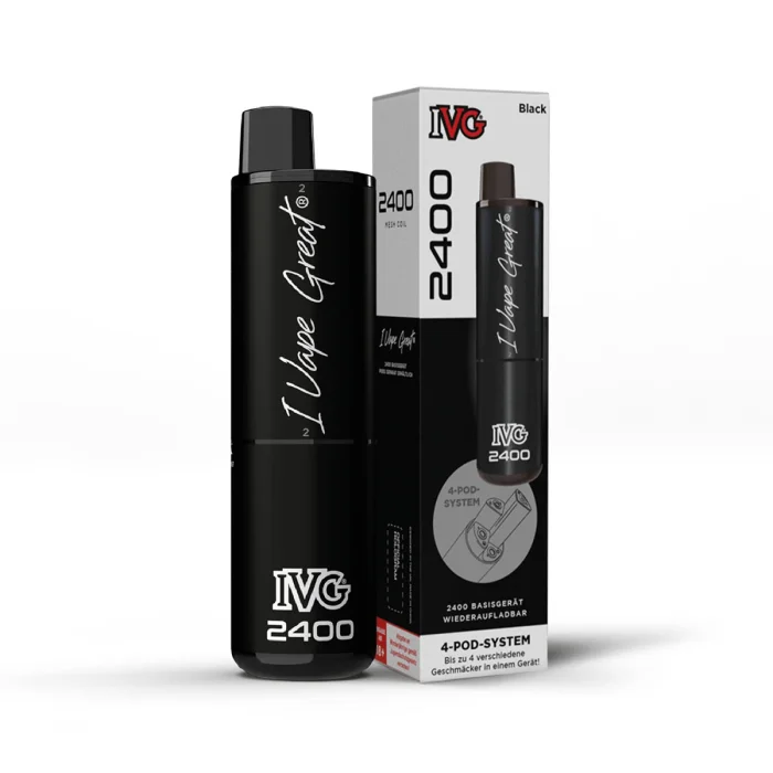 IVG 2400 4POD Dispositivo Base (Batería) - Black / Negro | 1000mAh