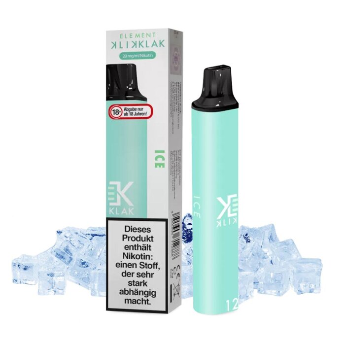 Element Klik Klak Einweg Vape - Ice 2ml | 20mg/ml