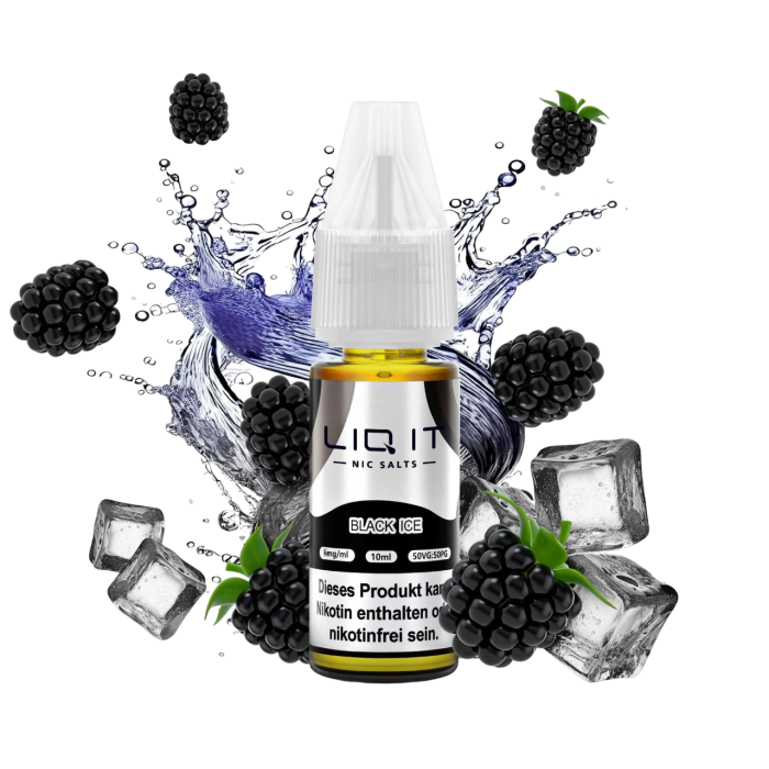 Liq It Liquid - Black Ice Nikotinsalz 10ml | 6mg/ml
