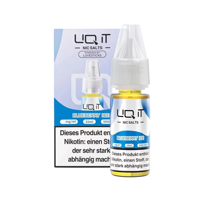 Liq It Liquid - Blueberry Ice Nikotinsalz 10ml | 20mg/ml