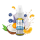 Liq It Liquid - Blueberry Mandarin Coconut Nikotinsalz 10ml | 0mg/ml