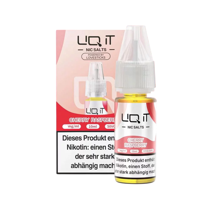 Liq It Liquid - Cherry Raspberry Nikotinsalz 10ml | 0mg/ml