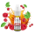 Liq It Liquid - Cherry Raspberry Nikotinsalz 10ml | 0mg/ml