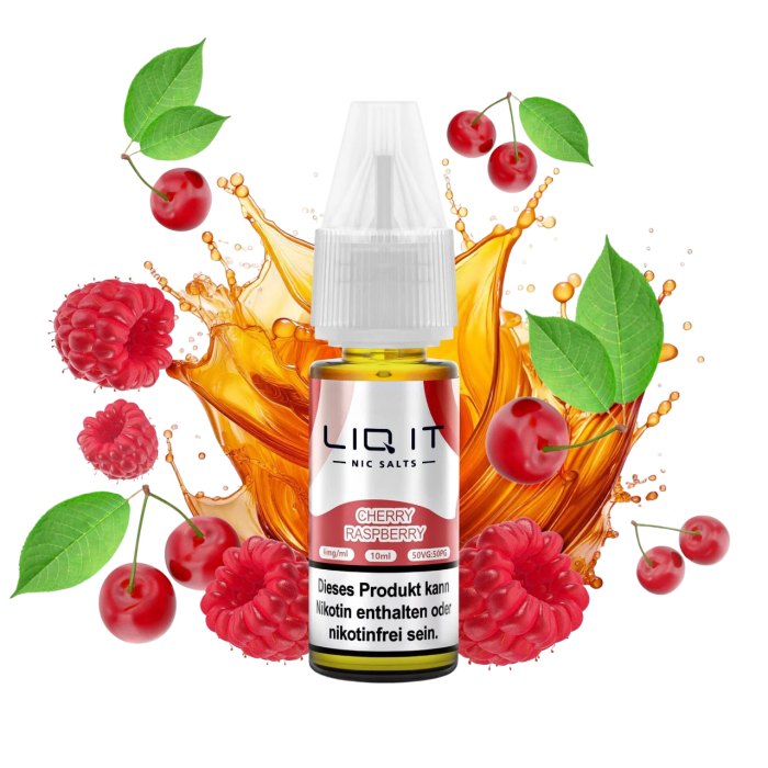 Liq It Liquid - Cherry Raspberry Nikotinsalz 10ml | 12mg/ml