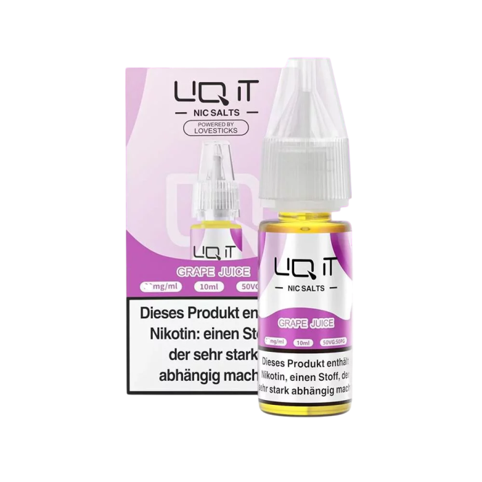 Liq It Liquid - Grape Juice Nikotinsalz 10ml | 6mg/ml