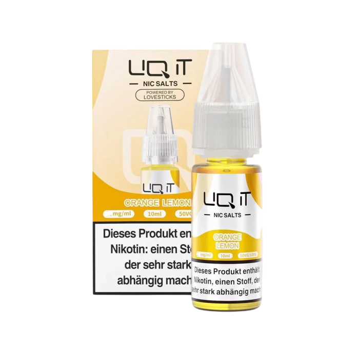 Liq It Liquid - Orange Lemon Nikotinsalz 10ml | 0mg/ml