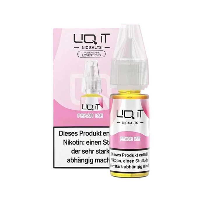 Liq It Liquid - Peach Ice Nikotinsalz 10ml | 0mg/ml