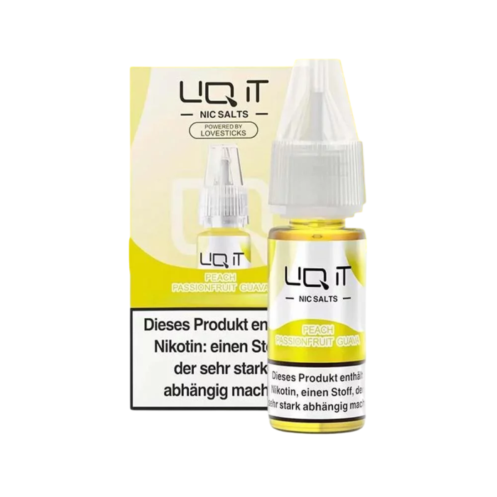 Liq It Liquid - Peach Passionfruit Guava Nikotinsalz 10ml | 20mg/ml