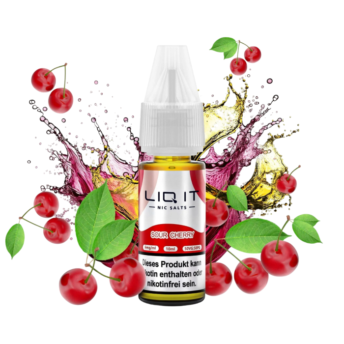 Liq It Liquid - Sour Cherry Nikotinsalz 10ml | 0mg/ml