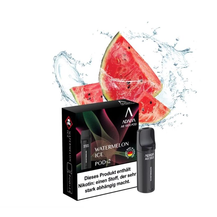 Adalya Alpha Prefilled Pod - Watermelon Ice 2x2ml | 20mg/ml