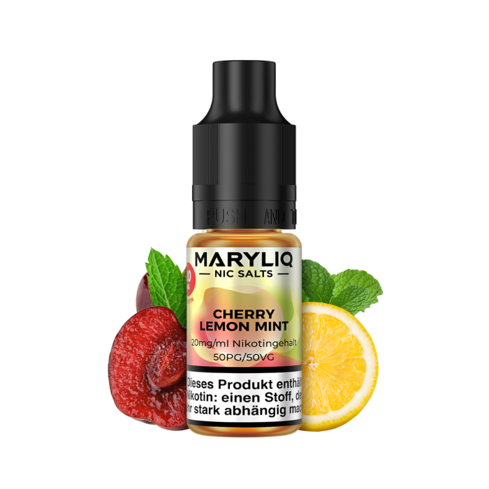 Maryliq Liquid by Lost Mary - Cherry Lemon Mint Nikotinsalz 10ml | 20mg/ml