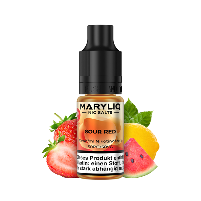 Maryliq Liquid by Lost Mary - Sour Red Nikotinsalz 10ml | 20mg/ml