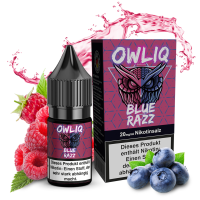 Owliq Liquid - Blue Razz Nikotinsalz 10ml | 20mg/ml