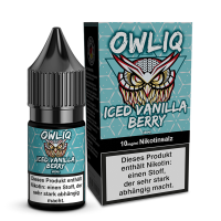 Owliq Liquid - Iced Vanilla Berry Nikotinsalz 10ml | 10mg/ml