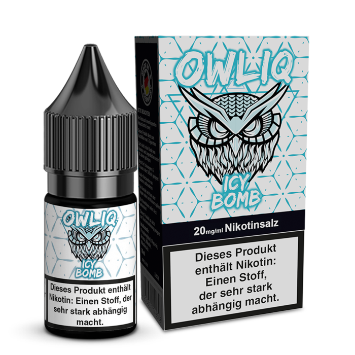 Owliq Liquid - Icy Bomb Nikotinsalz 10ml | 20mg/ml