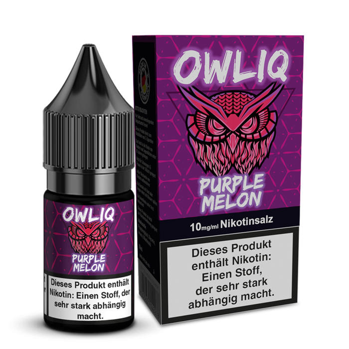 Owliq Liquid - Purple Melon Nikotinsalz 10ml | 10mg/ml