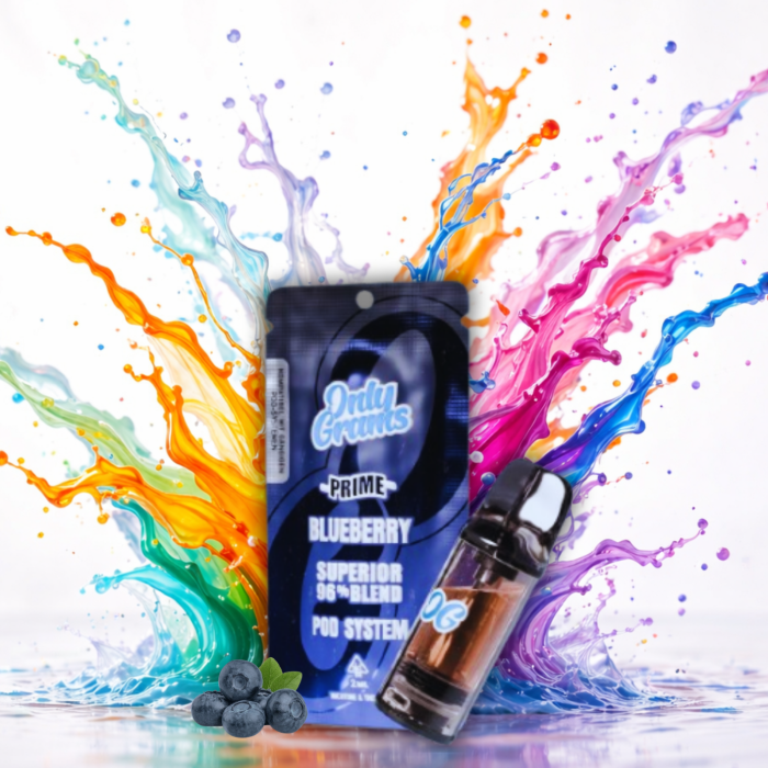 OnlyGrams Superior Pod - Blueberry 2ml I 96% Blend