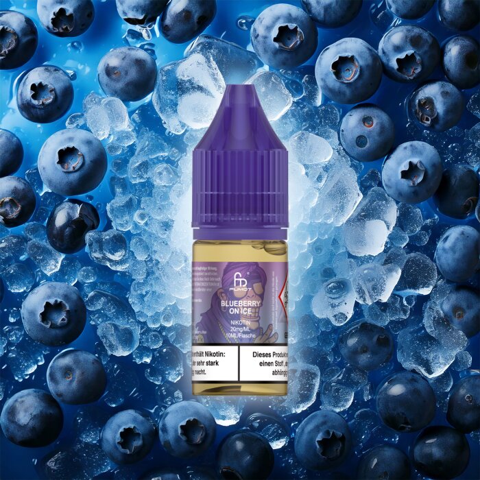 RandM Tornado Liquid - Blueberry On Ice Nikotinsalz 10ml | 10mg/ml