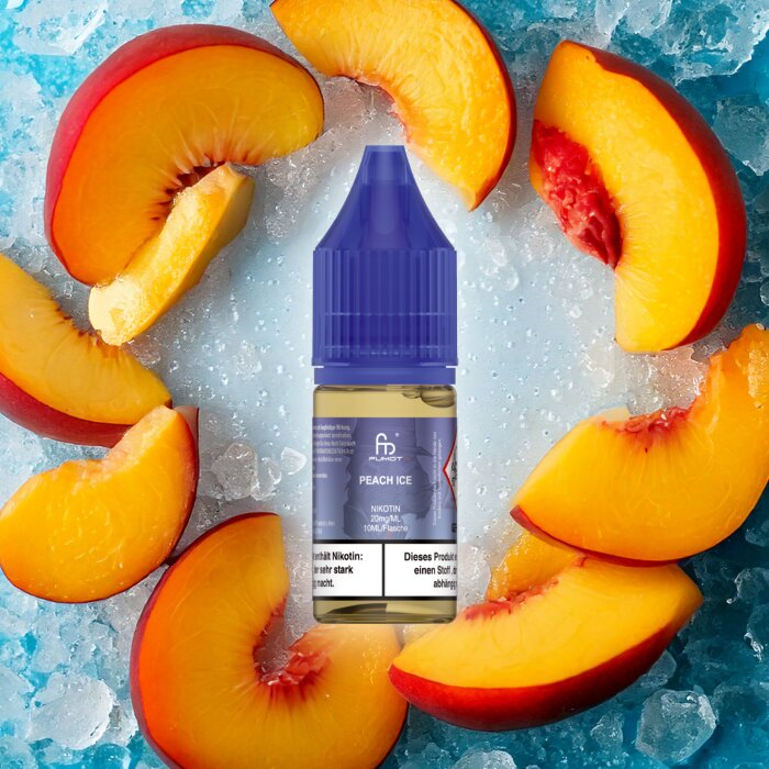 RandM Tornado Liquid - Peach Ice Nikotinsalz 10ml | 20mg/ml