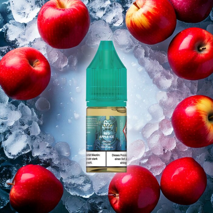RandM Tornado Liquid - Red Apple Ice Nikotinsalz 10ml | 20mg/ml
