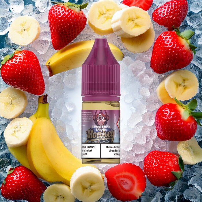 RandM Tornado Liquid - Strawberry Banana Nikotinsalz 10ml | 20mg/ml