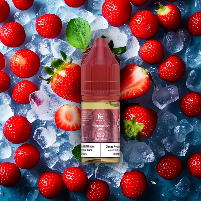RandM Tornado Liquid - Strawberry Ice Nikotinsalz 10ml | 20mg/ml