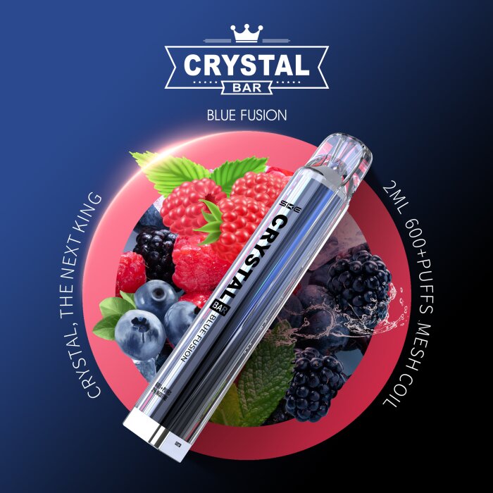 SKE Crystal Einweg Vape - Blue Fusion 2ml | 20mg/ml