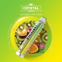SKE Crystal Einweg Vape - Kiwi Passion Guave 2ml | 20mg/ml