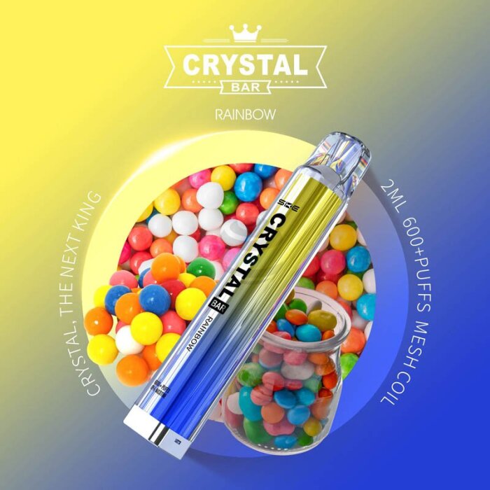 SKE Crystal Einweg Vape - Rainbow 2ml | 20mg/ml