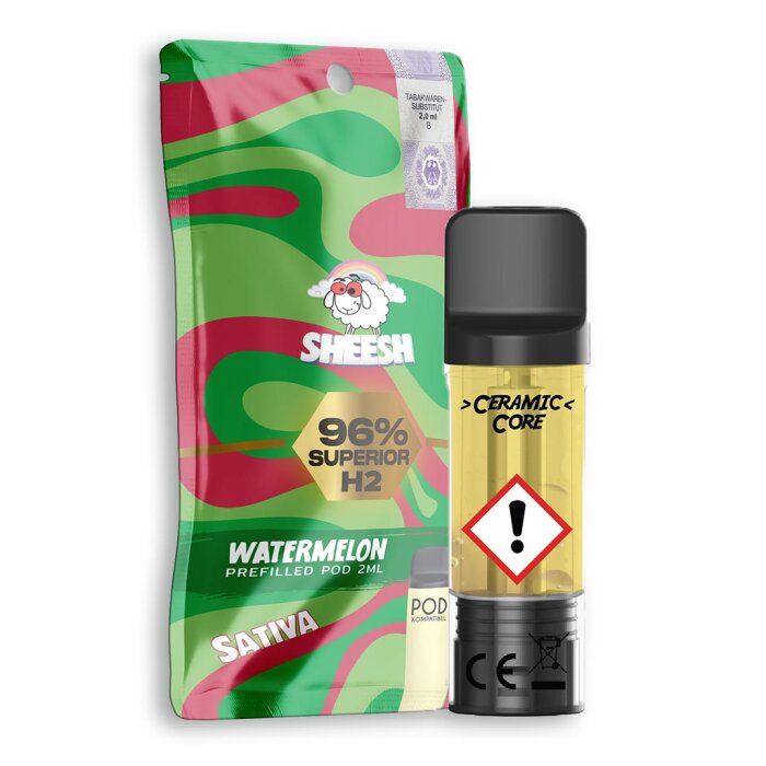 Sheesh H2 Superior Pod - Watermelon 2ml I 96% Blend Sativa