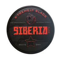 Siberia 80° Kautabak - Extremely Black Strong White...