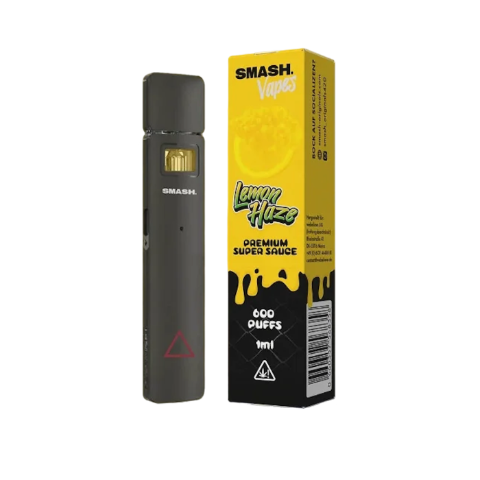 Smash Super Sauce Vape - Lemon Haze 600 Puffs Super Sauce 1ml