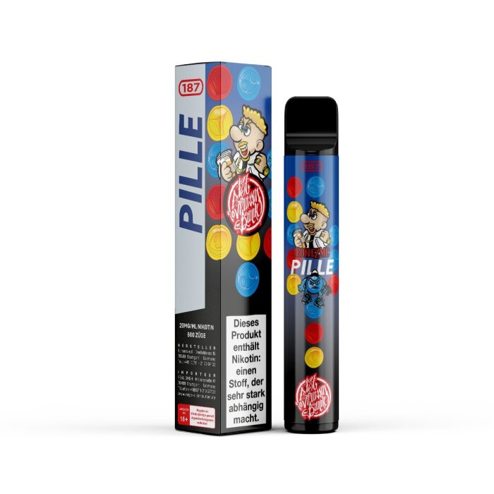 % 187 Strassenbande V1 Einweg Vape - Pille 2ml | 20mg/ml