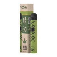 % Vova Volks Vaporizer - Green Leather