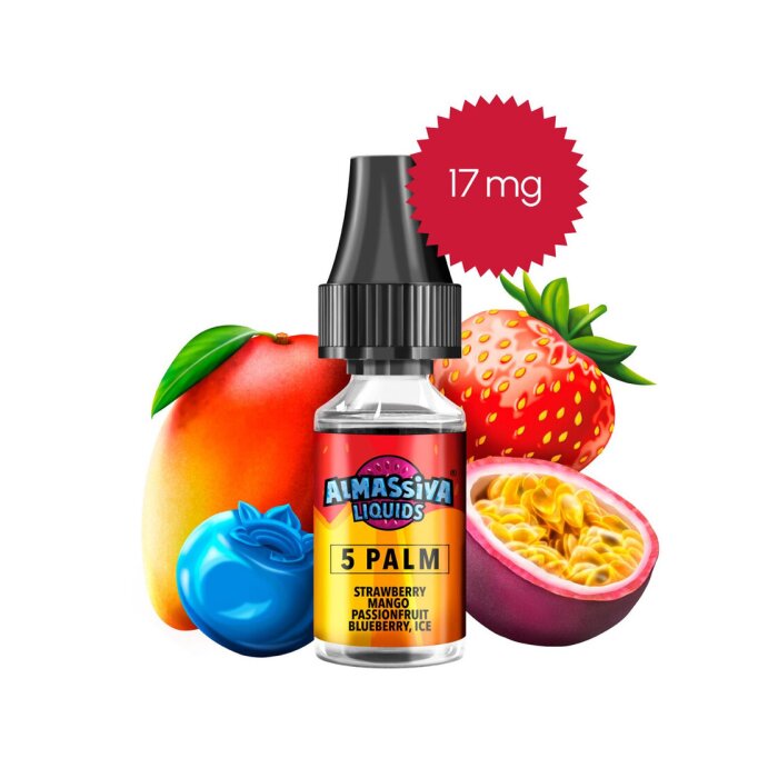 Al Massiva Liquid - 5 Palm Nikotinsalz 10ml | 17mg/ml
