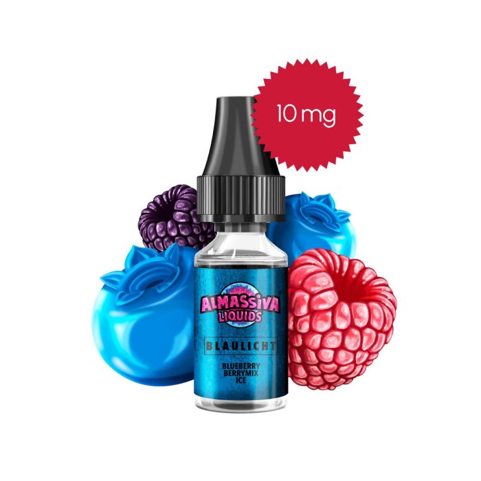 Al Massiva Liquid - Blaulicht Nikotinsalz 10ml | 10mg/ml