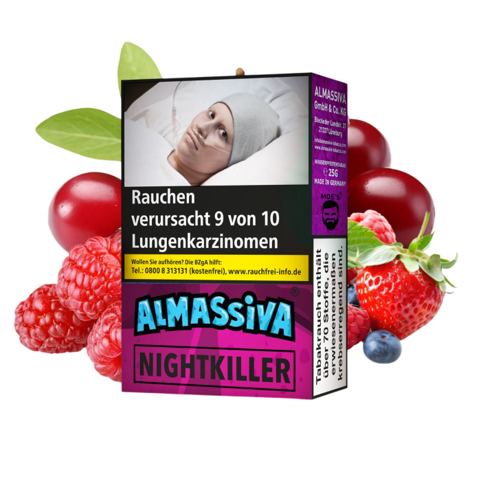 Al Massiva Shishatabak - Nightkiller 25g