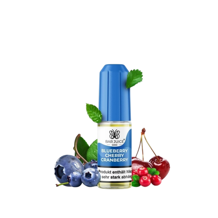 Bar Juice Liquid - Blueberry Cherry Cranberry Nikotinsalz 10ml | 10mg/ml