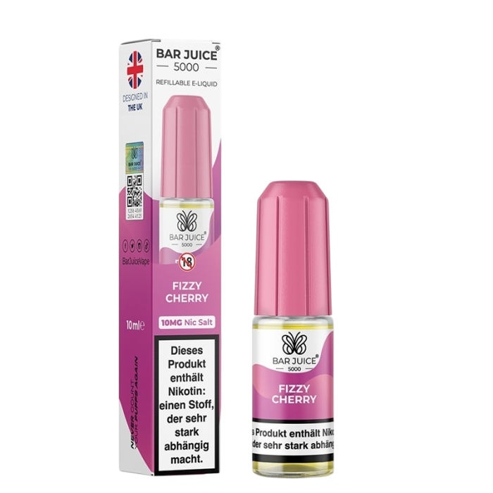 Bar Juice Liquid - Fizzy Cherry Nikotinsalz 10ml | 10mg/ml