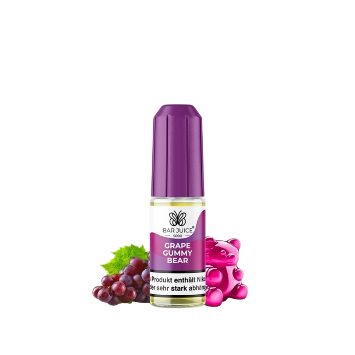 Bar Juice Liquid - Grape Gummy Bear Nikotinsalz 10ml | 10mg/ml