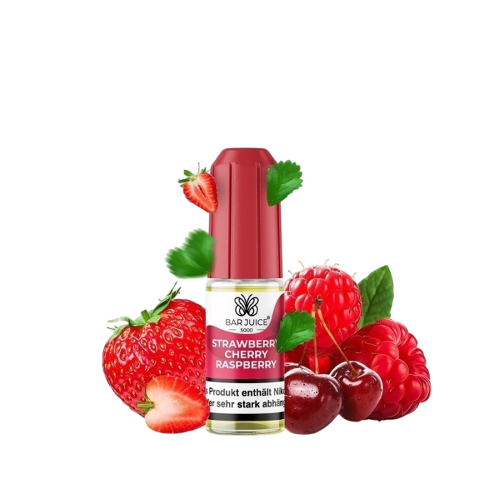 Bar Juice Liquid - Strawberry Cherry Raspberry Nikotinsalz 10ml | 20mg/ml