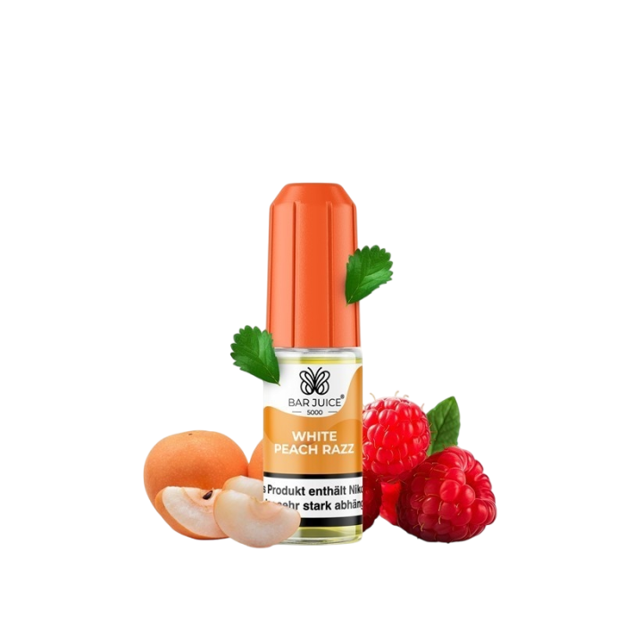 Bar Juice Liquid - White Peach Razz Nikotinsalz 10ml | 10mg/ml